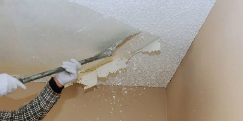 How To Remove Textured Ceiling Plaster, How To Remove A Swirl Textured Ceiling