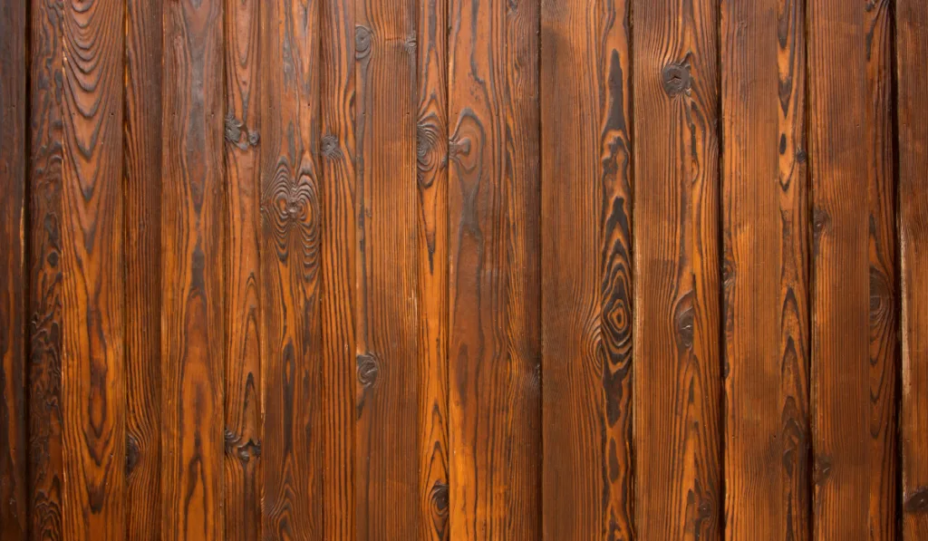 Old, grunge wood panels used as background with copy space
