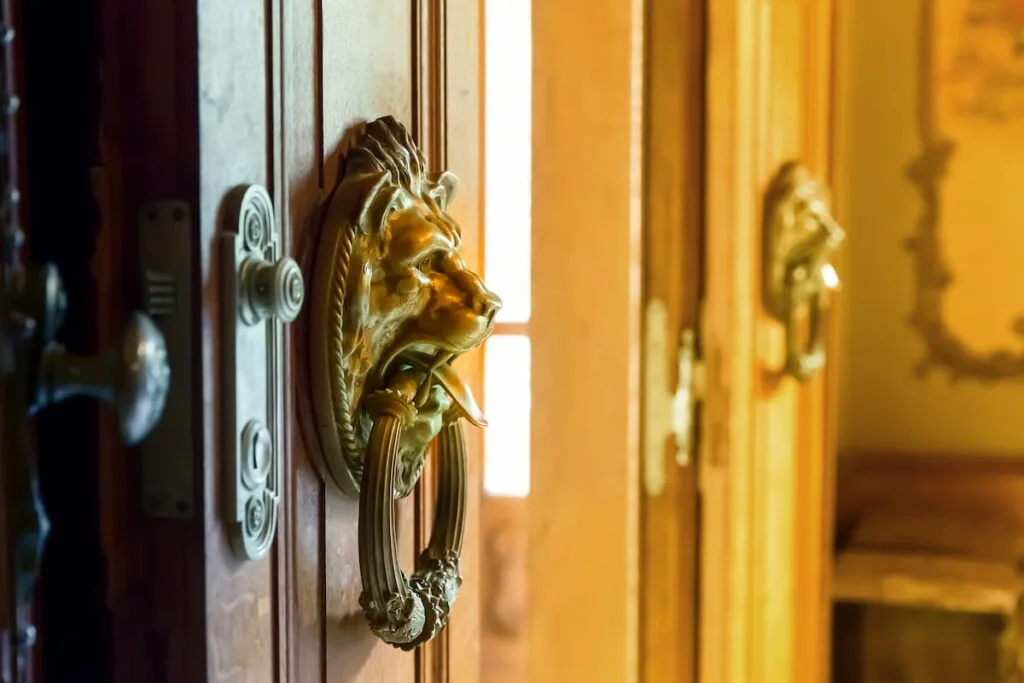 wooden doors