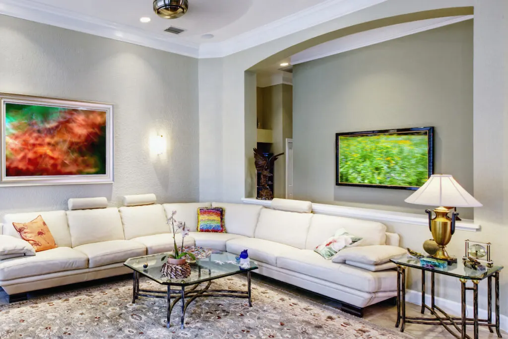Luxury Living Room Interior
