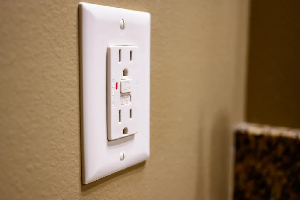 outlet on the wall