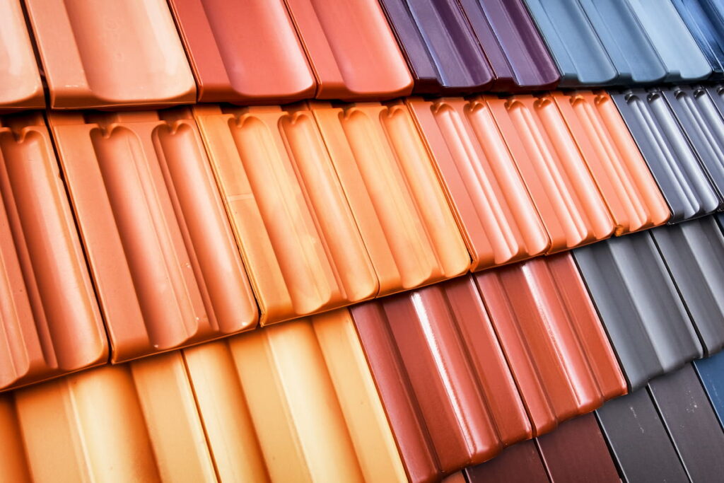 different roof tiles 