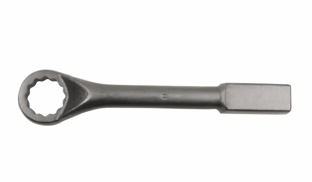 Hammer Wrench on white background